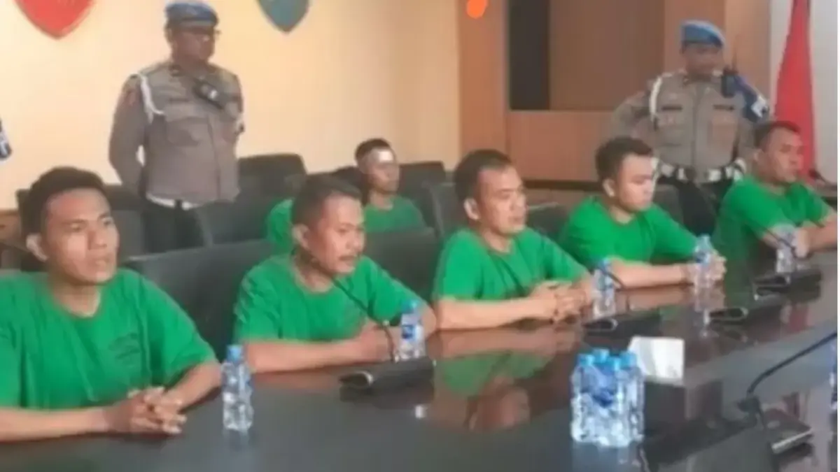 7 Anggota Brimob yang Lindas Ojol