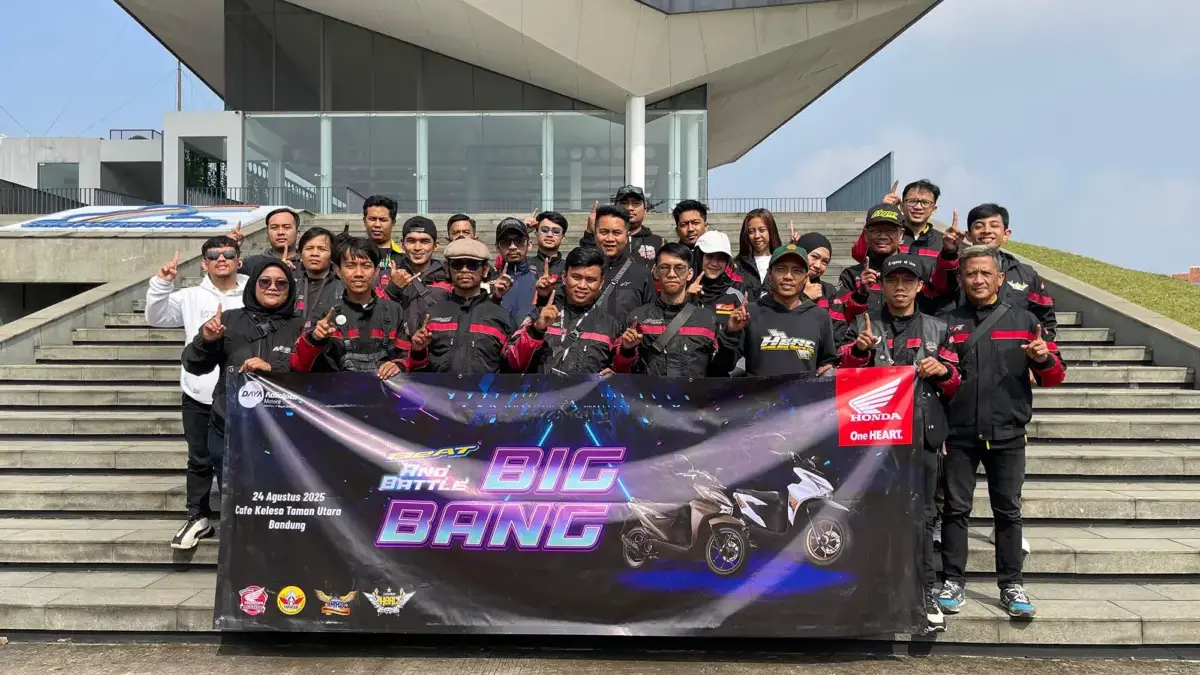 Komunitas Honda BeAT di Bandung