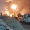 Kebakaran di Cikarang.