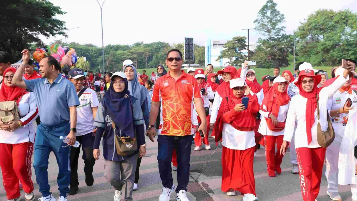 Car Free Day Kabupaten Bekasi Disambut Ribuan Warga
