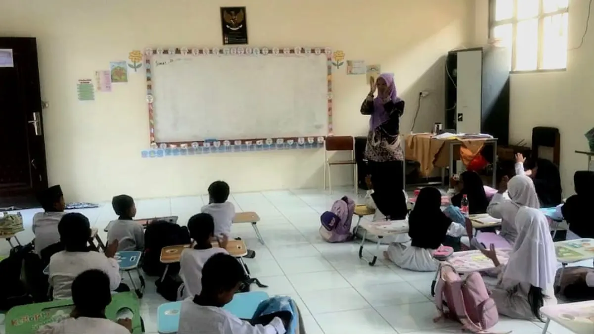 Belajar Lesehan.