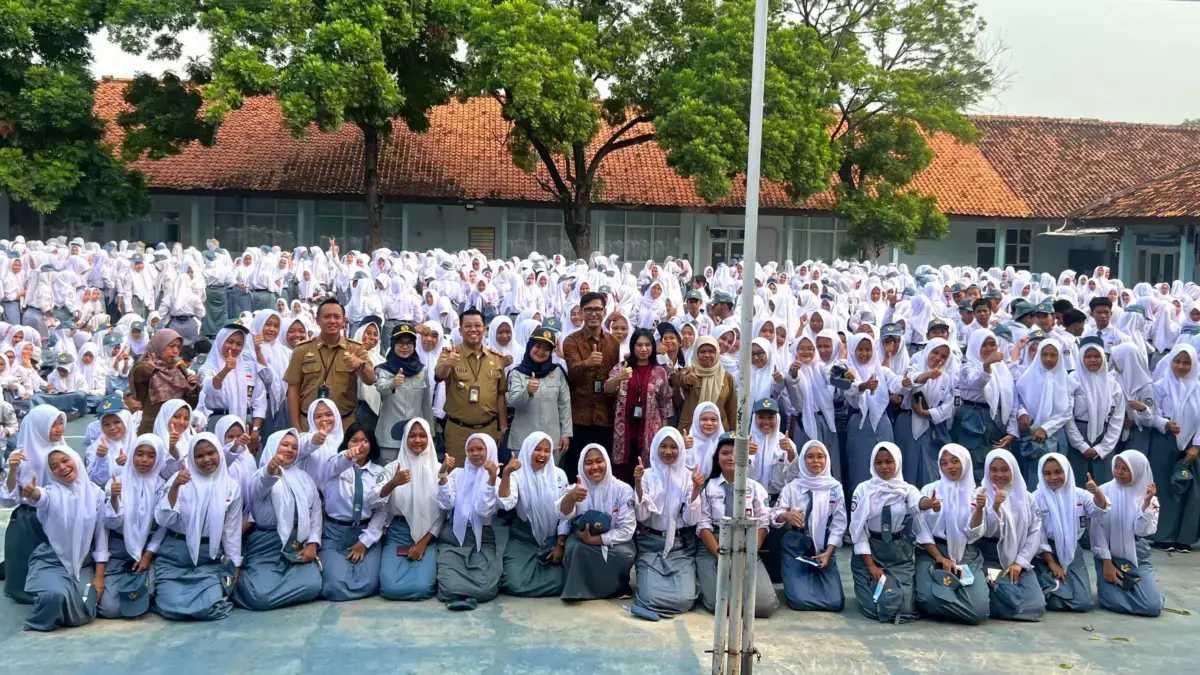 Samsat Karawang gelar sosialisasi.