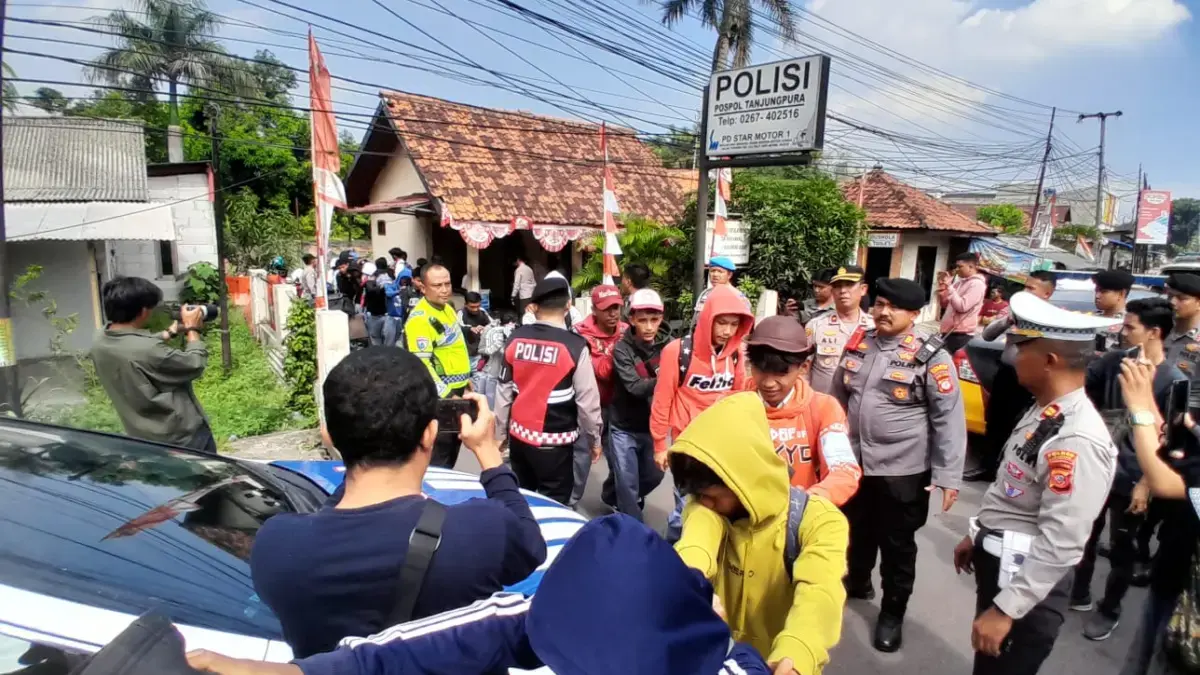 Puluhan Pelajar Diamankan Polisi.