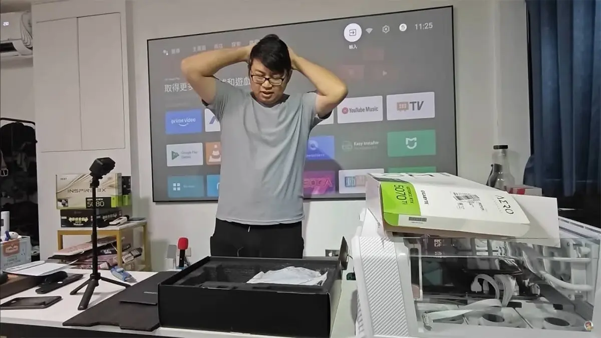 Youtuber Taiwan Malah Dapat Garam Saat Pesan RTX 5070 Ti