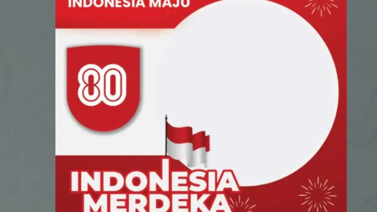 Link Twibbon HUT RI Ke-80 17 Agustus 2025 Gratis.