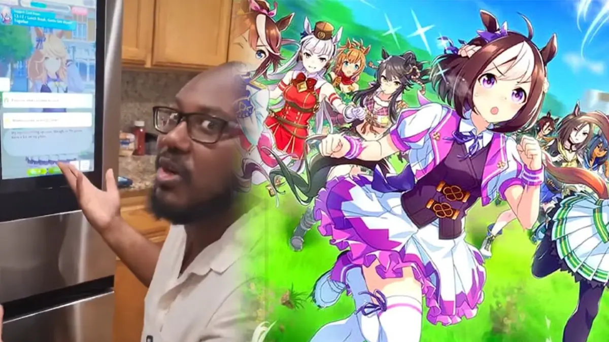 Uma Musume Pretty Derby Dimainkan di Kulkas
