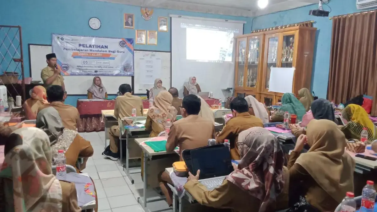 SMPN 1 Klari saat menggelar kegiatan IHT.