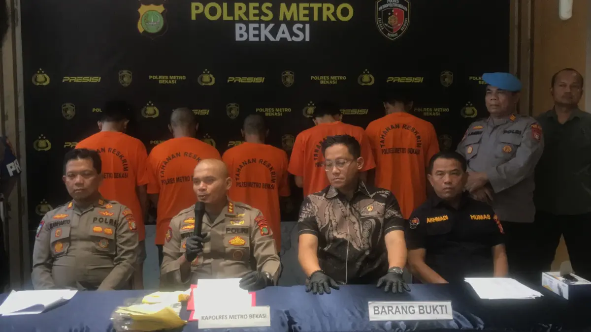 Tiga pelaku pencurian sepeda motor diringkus.