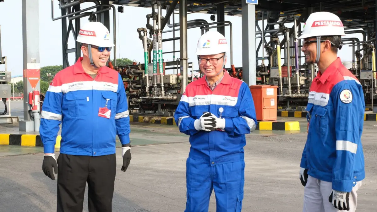 Kunjungan Direksi PT Pertamina (Persero) ke Integrated Terminal Jakarta (ITJ).
