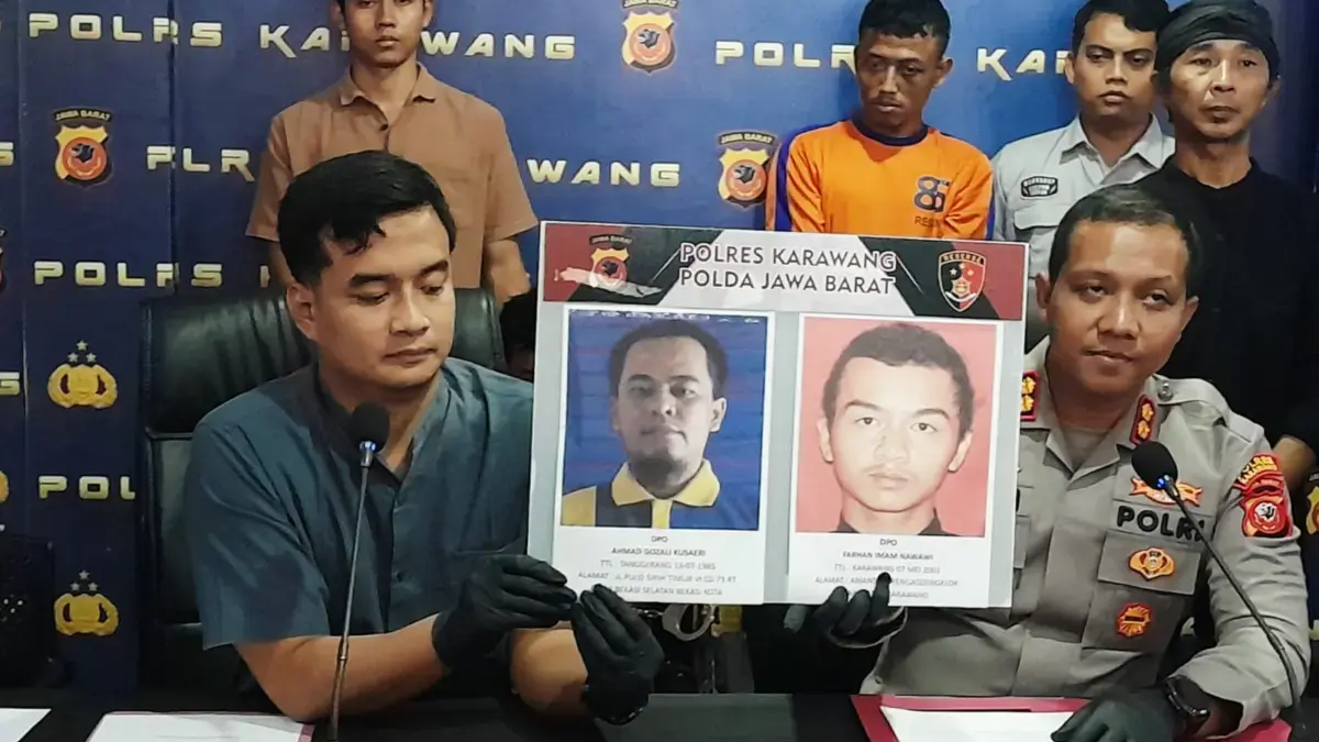 Polres Karawang buru ayah dan anak Pelaku Curas.