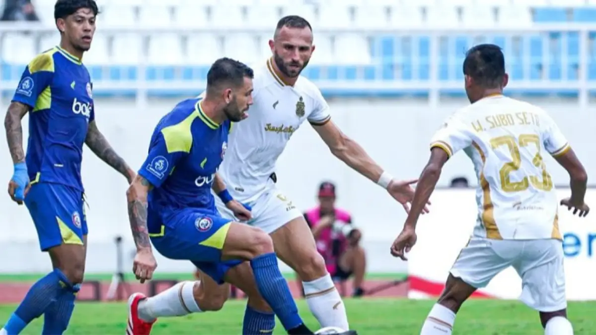 Hasil BRI Super League: Arema FC Menang Dramatis vs Bhayangkara FC, Singo Edan Puncaki Klasemen