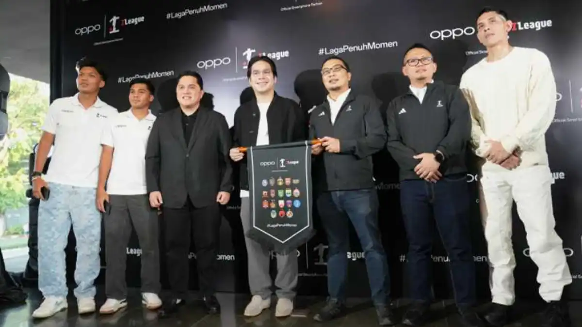 OPPO Resmi Jadi Sponsor BRI Super League: Rayakan #LagaPenuhMomen Sepak Bola Indonesia