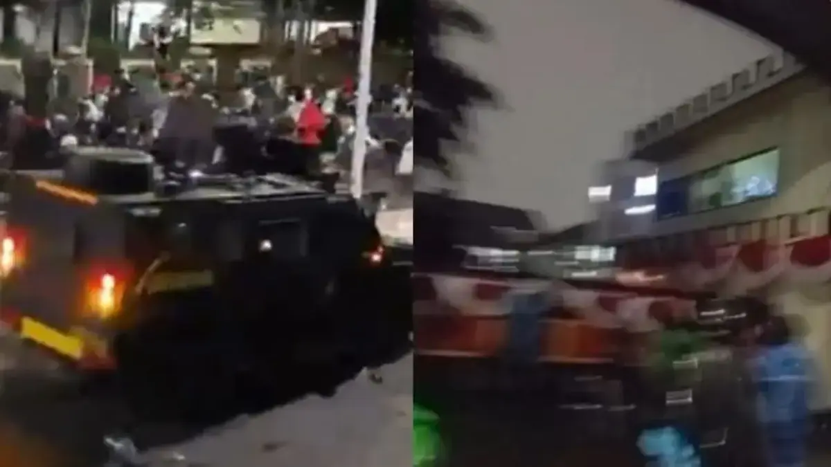 Driver Ojol Tewas Dilindas Mobil Brimob