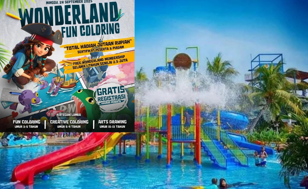 Wonderland Adventure Waterpark kembali menghadirkan acara seru untuk anak-anak dengan tajuk “Wonderland Fun Co