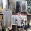 Kebakaran di Kabupaten Bekasi.