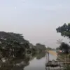 Mancing gratis Hari Jadi Karawang ke-392 di saluran irigasi Kepuh (belakang kodim)