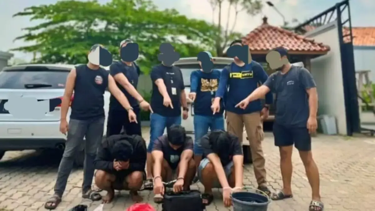 Tiga Pelaku Ditangkap.