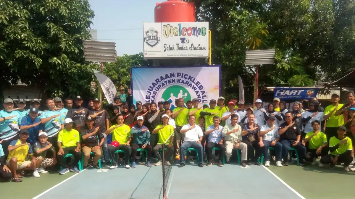 Kejuaraan Pickleball Kabupaten Karawang \'Bupati Cup\'.