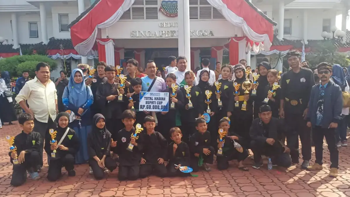 Pasanggiri Pencak Silat Bupati Cup.