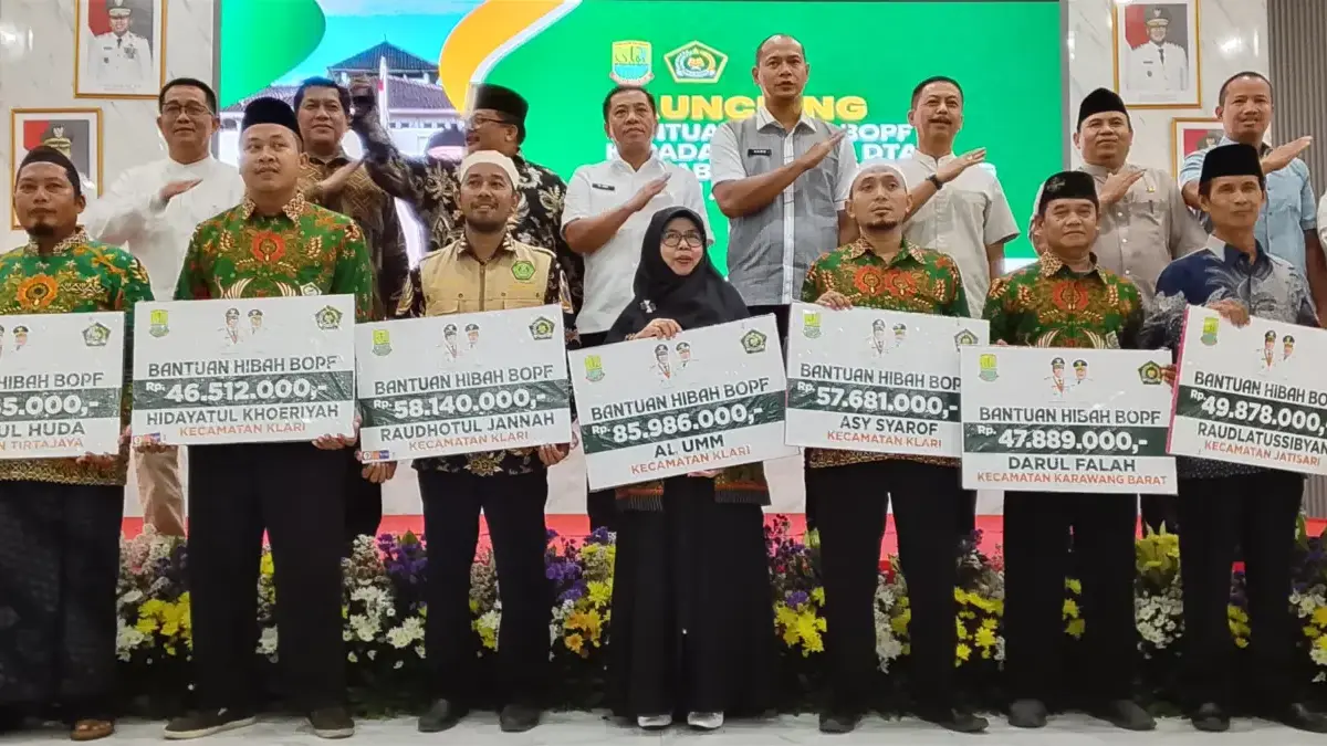Peduli Pendidikan Agama, Pemkab Karawang Kucurkan Rp15 Miliar untuk BOPF DTA Tahun 2025