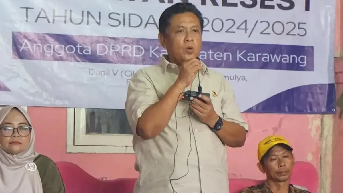 Ketua Komisi IV DPRD Karawang, Asep Junaedi,