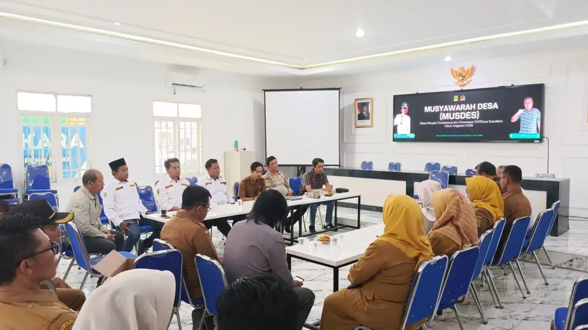 BPD menggelar Musdes.