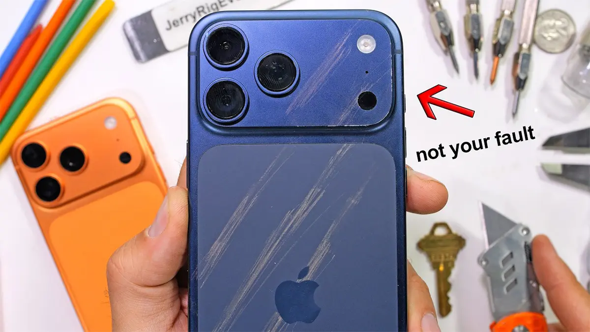 Tes YouTuber Buktikan iPhone 17 Pro Gampang Tergores, Apple Kena Kritik