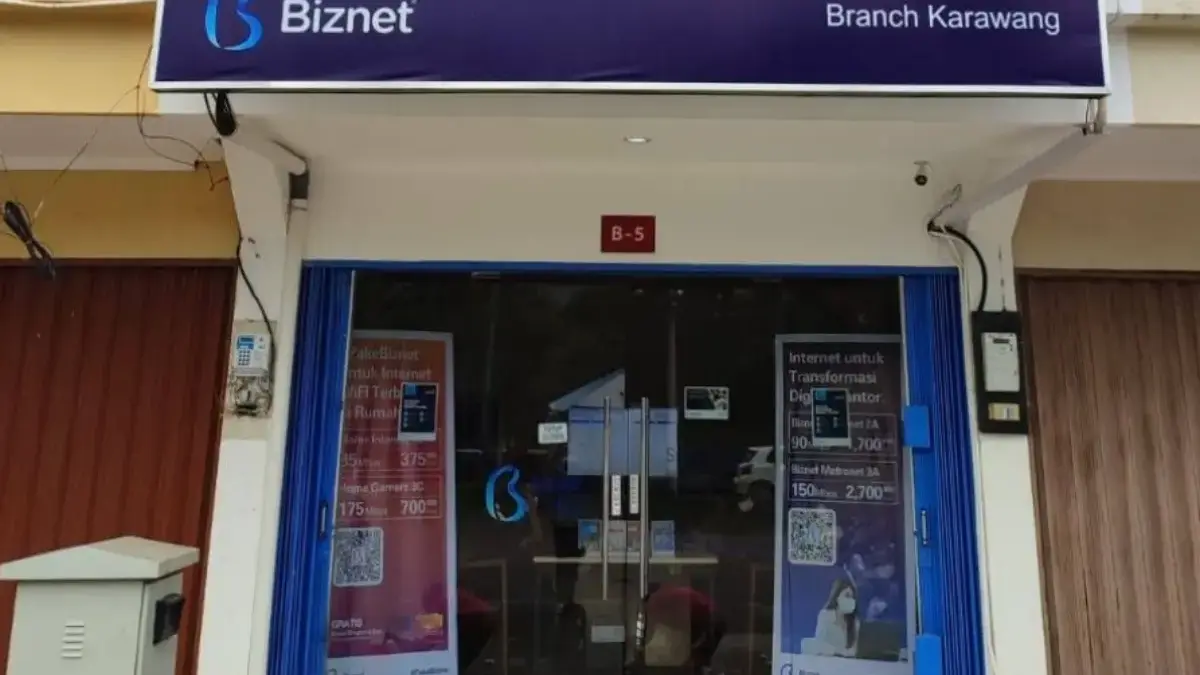 Biznet Branch Karawang di Galuh Mas