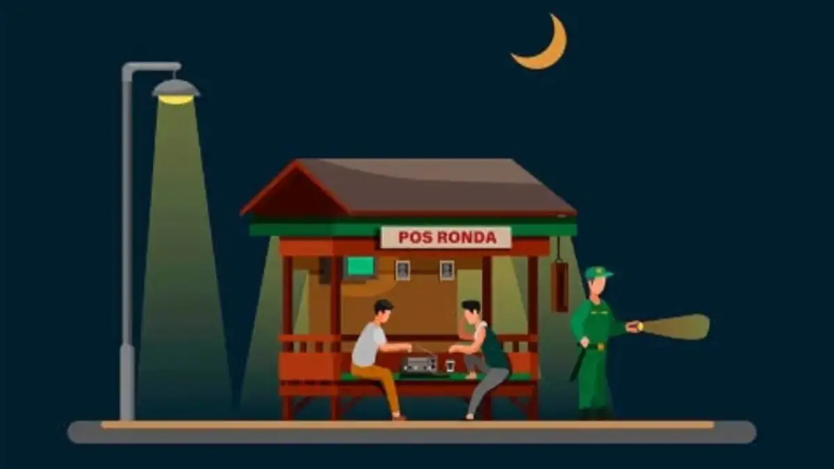 Ilustrasi Siskamling.