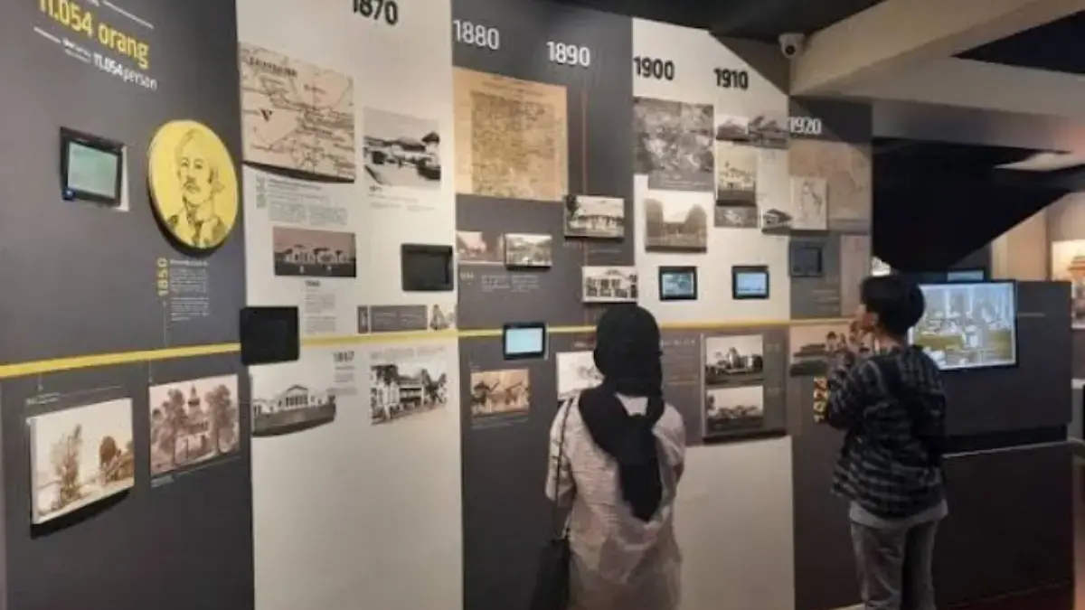 Ilustrasi Tempat Wisata Gedung Sate Bandung.