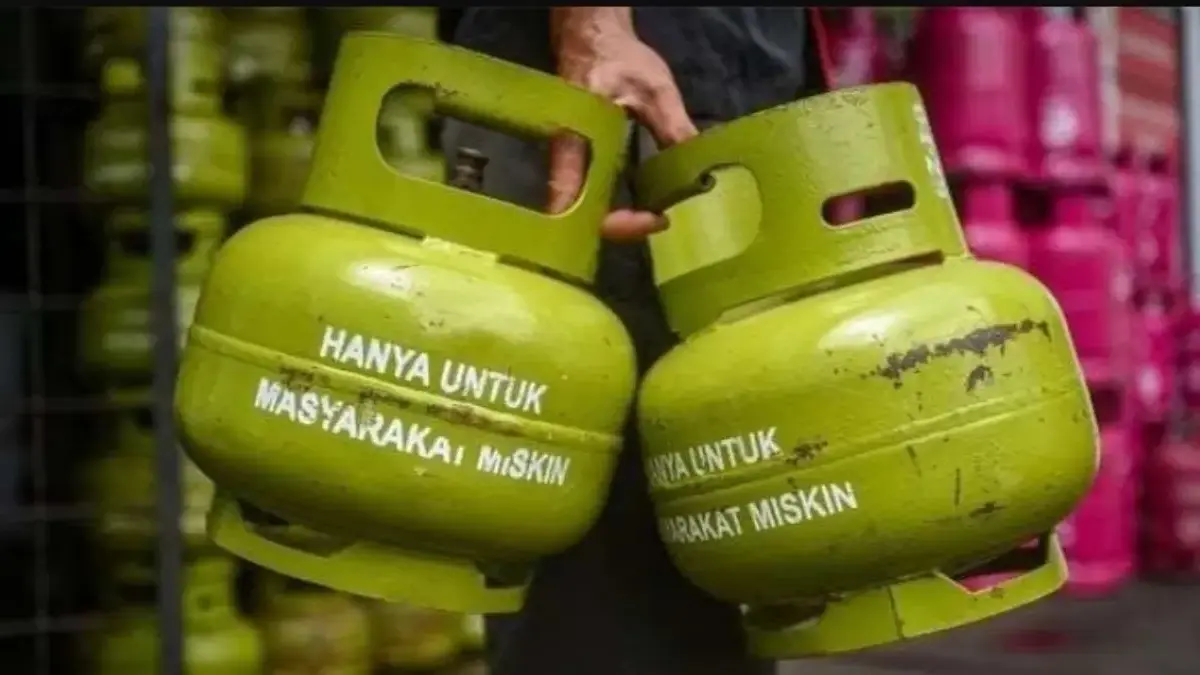 Ilustrasi LPG Bersubsidi.