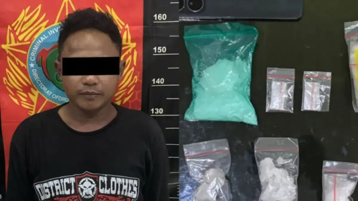 Pengedar Narkoba Ditangkap Polres Karawang