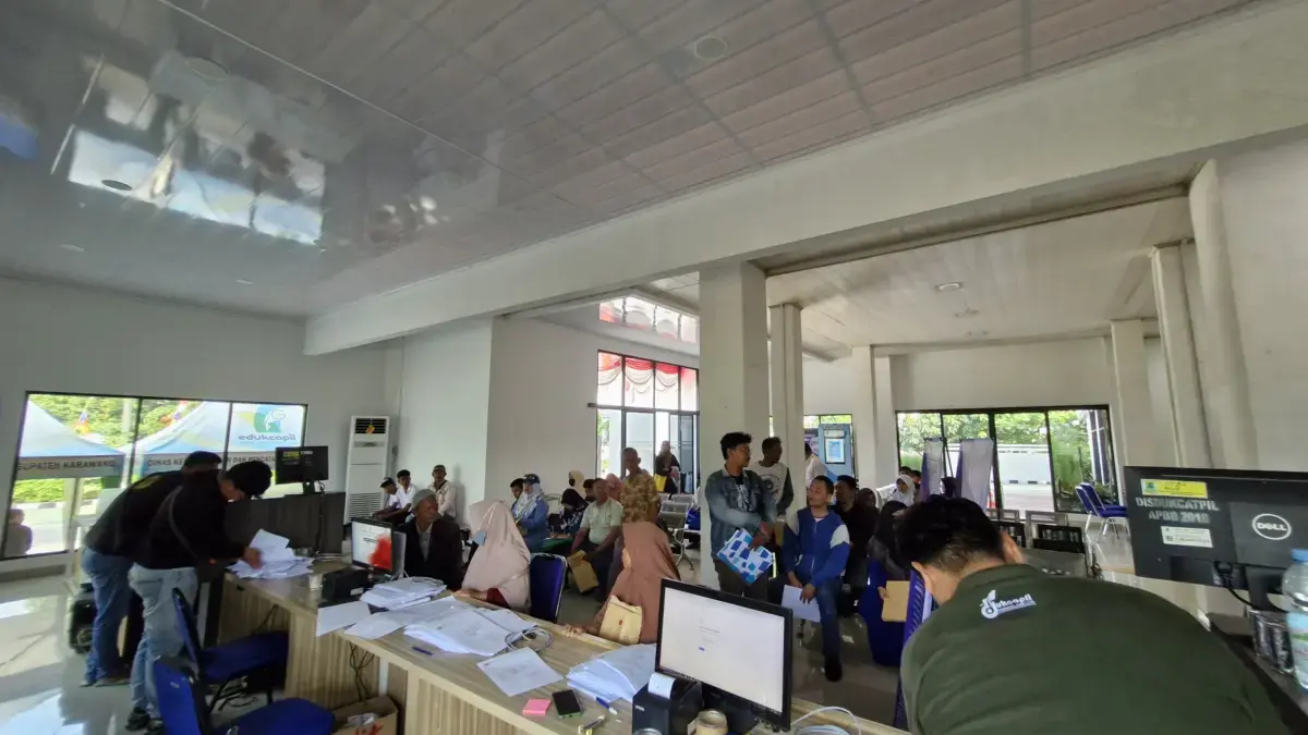 Disdukcapil Karawang Buka Layanan Akhir Pekan.