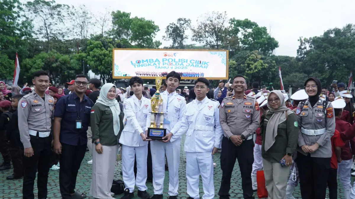 Polisi Cilik Polres Karawang Borong Penghargaan.