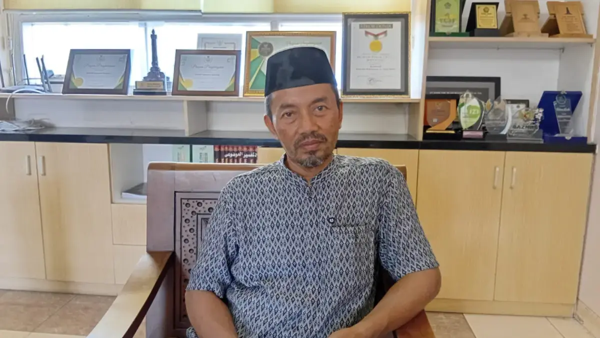 Ketua Baznas Karawang, H. Karmin.