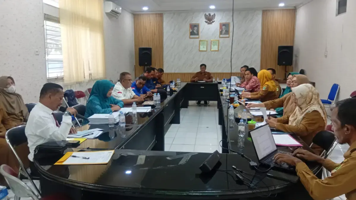 Tahapan pemaparan dalam rangka seleksi Anugerah Gapura Sri Baduga Desa dan Kelurahan Tahun 2025.