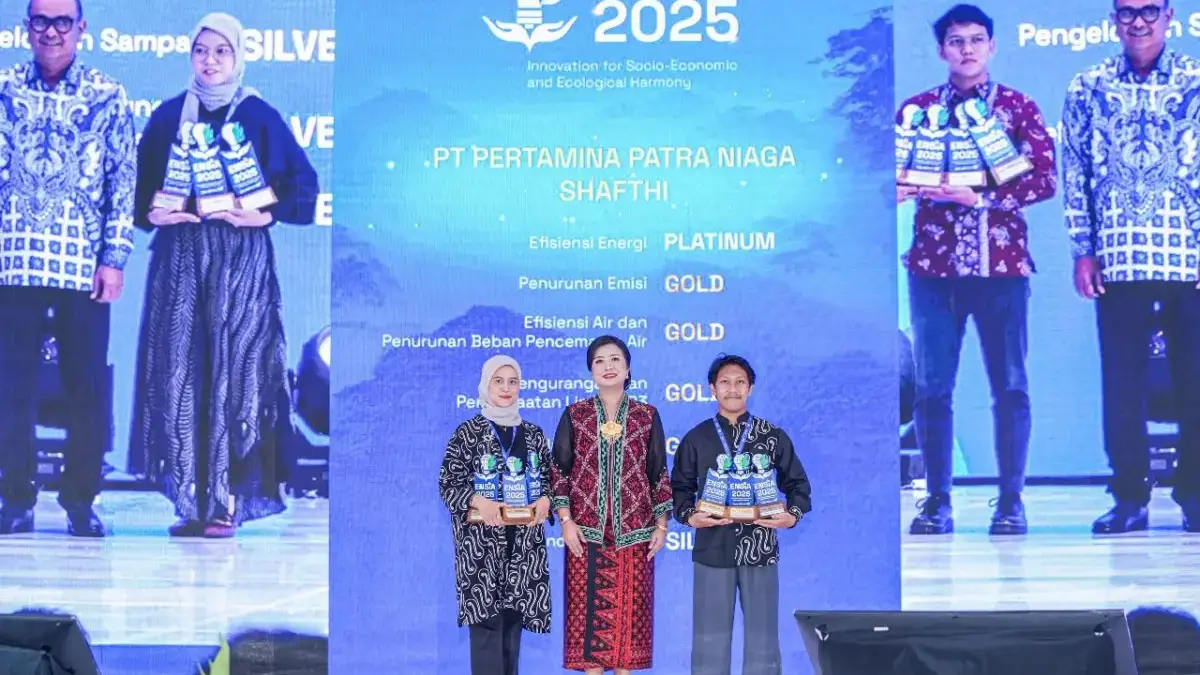 Pertamina Patra Niaga RJBB Raih 63 Penghargaan di ENSIA 2025
