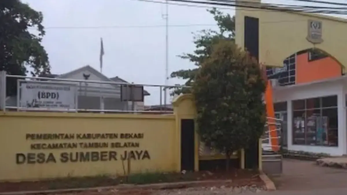 Kantor Desa Sumberjaya Tambun Selatan.