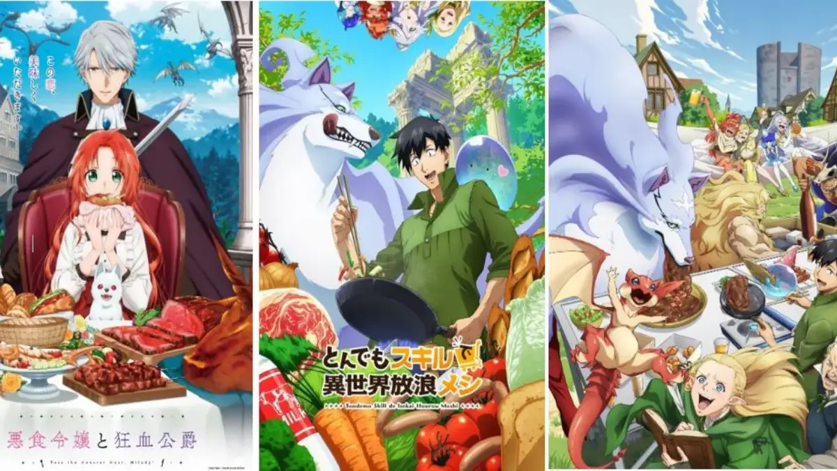 Rekomendasi Anime Gourmet 2025.