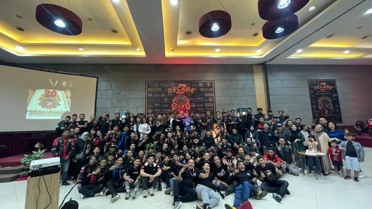 CBR Club Bandung Rayakan 2 Dekade Kebersamaan, “Two Decades of Brotherhood With No Limits”  Ccb