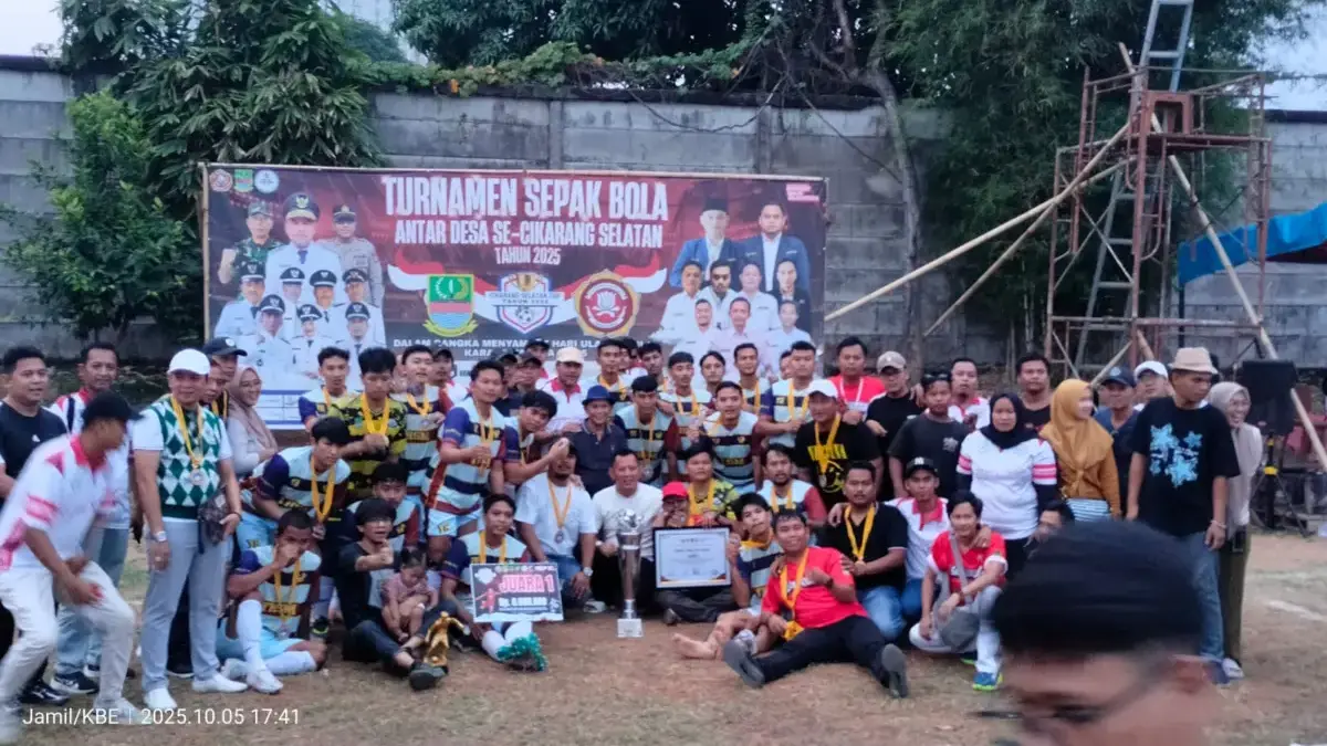 Desa Serang Juara Sepakbola