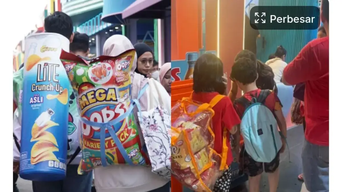 Tas Jumbo Viral Ramayana Fair Karawang