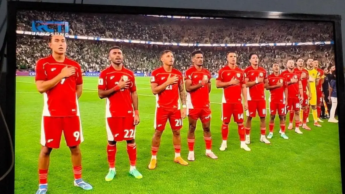 Kualifikasi Piala Dunia 2026: Indonesia Tertinggal 1-2 dari Arab Saudi di Babak Pertama