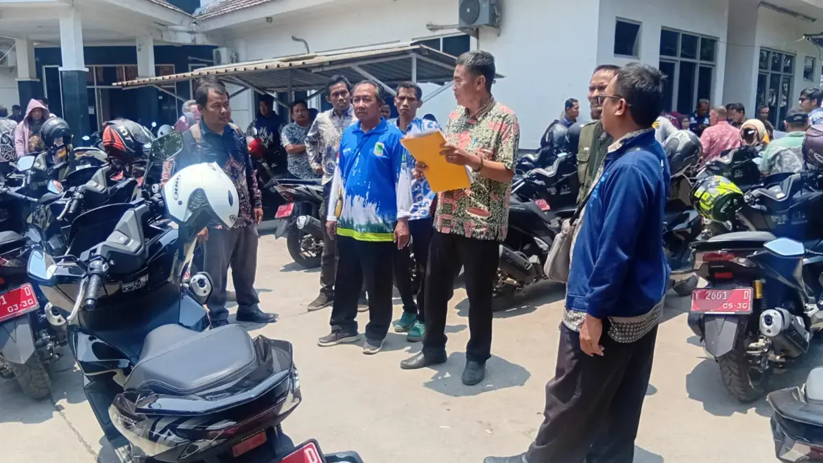 DPMD Karawang Gelar Apel Kendaraan Operasional Desa se-Kabupaten Karawang