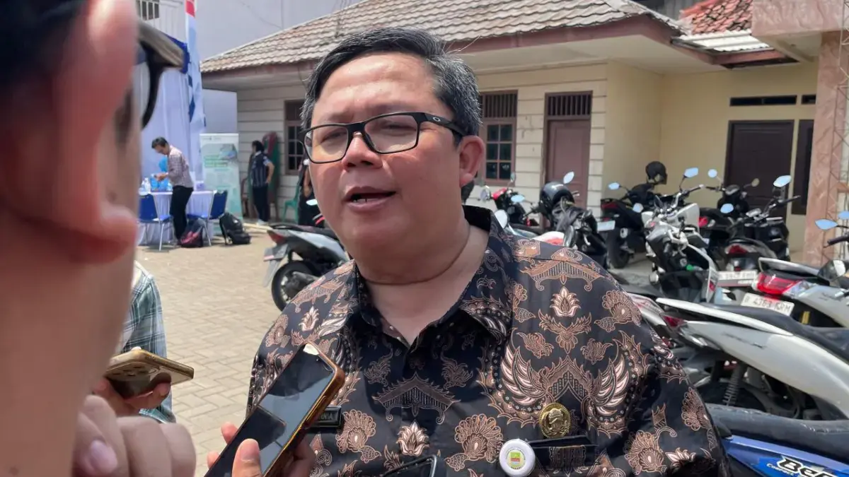 Kepala Dinas Kesehatan Kabupaten Bekasi, dr. Arief Kurnia.