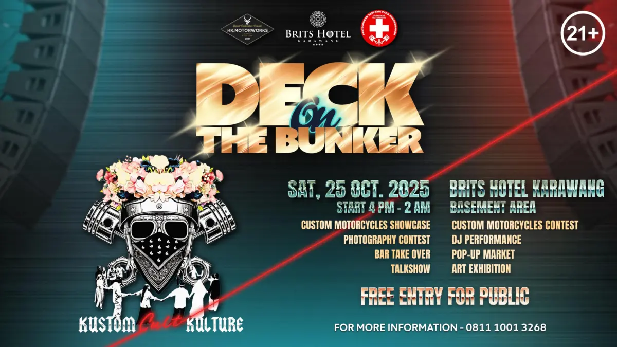Deck on The Bunker: Kustom Cult Kulture – Brits Hotel Karawang
