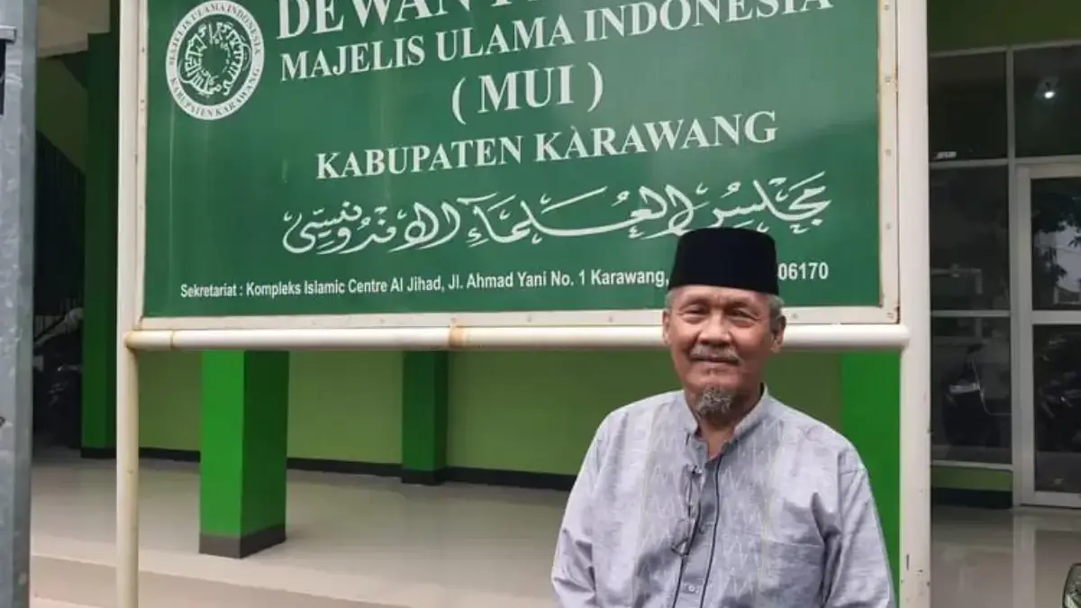 Ketua MUI Karawang, Tajudin Nur,