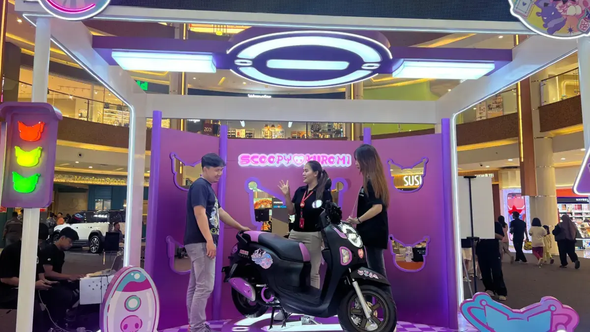 Inilah Penampakan Sepeda Motor Scoopy Edisi Kuromi