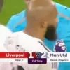Liverpool 1-2 Manchester United