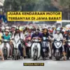 Sepeda Motor Terbanyak Jawa Barat